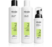 Nioxin System 2 Scalp + Hair Trial Kit for Progressed Thinning Natural Hair