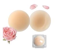 Nip Comfort Covers, Nipcomfort Seamless Covers Pair, Nip Comfort Nipple Covers, Silicone Nipple Covers Reusable Large (2.56in,No Glue)