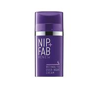 Nip + Fab Retinol Fix Overnight 0.1% Retinol Cream | Crema De Noche Con Retinol | Crema De Hiperpigmentación | Crema Anti-Arrugas | Ácido Hialurónico | 50 ml