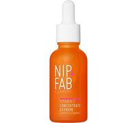 Nip+Fab Vitamin C Fix Concentrate Extreme 15% 30ml | Face Skin Radiance Booster | 3 Forms of Vitamin C | Ferulic Acid | Skin Protection | Moisturizing Hydrating Antioxidant