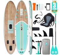 Niphean Tabla Paddle Surf Hinchable para Adultos con Todos los Accesorios, 320cm Paddle Surf Hinchable para Todos los Niveles, Sup Capacidad 200kg para 2 Personas, Stand up Paddle Board con Asiento