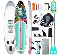 Niphean Tabla Paddle Surf Hinchable para Adultos con Todos los Accesorios, 320cm Paddle Surf Hinchable para Todos los Niveles, Sup Capacidad 200kg para 2 Personas, Stand up Paddle Board con Asiento