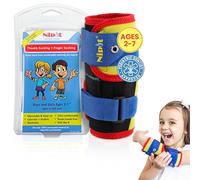 Nipit Prevención de chuparse el pulgar de 2 a 7 años, dentista pediátrico número 1 calificado con programa de motivación, fomenta la libertad de los dedos para el desarrollo y el juego