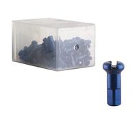 Niples De Radio De Aleación Dt Swiss 2.0 X 12Mm Azul Caja De 100
