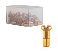 Niples De Radio De Aleación DT Swiss 2.0 x 12mm Dorado Caja De 100