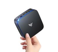 NiPoGi AK1 Plus Mini PC W-11,Intel 12TH Alder Lake-N95(hasta 3.4GHz,15W), 8GB DDR4 256GB M.2 SSD, Mini Ordenadores de Sobremesa,2xHDMI/4K@60HZ/BT4.2/RJ45-LAN,Micro PC para Negocios/Escuela