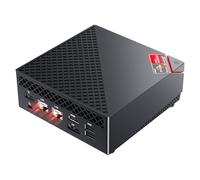 NiPoGi AM06 Pro Mini PC Ryzen 7 7730U (8C/16T, hasta 4,5 GHz), 16GB DDR4 512GB M.2 SSD Mini Ordenador WiFi 6, АMD Radeon Grafik 2000 MHz, 4K Triplo Display, Dual-LAN, DP/HDMI 2.0/Type-C
