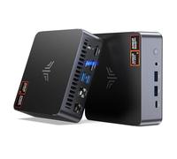 NiPoGi AM21 Mini PC Ryzen 7 8745HS(8C/16T, MAX 4,9 GHz),4K Quad Affichage(HDMI 2.1/DP 1.4/USB4) WiFi 6,BT 5.2,Double LAN,Ordinateur de Bureau (16, GB, 1, TB)