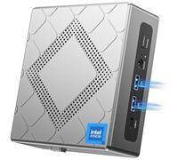 NiPoGi CK10 Mini PC Ιntel Core i5 12450H (8C/12T,hasta 4,4GHz),32GB DDR4 1024GB M.2 NVMe PCle3.0 SSD Mini Ordenador,WiFi 6,BT 5.2, 2xHDMI+VGA 4K Triple Display,Micro PC para Oficina de Negocios
