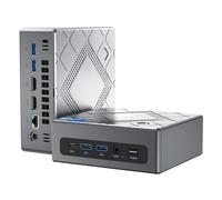 NiPoGi CK10 Mini PC W-11 Pro,Ιntel i5-12600H(Fino a 4,5GHz,12C/16T),16GB DDR4 512GB M.2 NVMe PCle3.0 SSD Mini Computer, 2xHDMI+VGA 4K Triplo Display WiFi 6/BT 5.2,Micro PC per Ufficio/Istruzione
