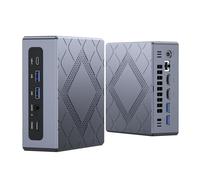 NiPoGi CK10 Mini PC W11 Pro Ιntel Core i5 12600H(12C/16T,4,5GHz,16MB Cache) Mini Computer 16GB+16GB RAM 3200MHz+512GB M.2 NVMe SSD, WiFi6/BT5.2/2*HDMI+ 1*VGA Triple 4K UHD Display/Type C/RJ45