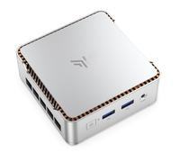 NiPoGi E2 Mini PC Twin Lake N150 W-11 Pro(Defeat N100,hasta 3.6GHz,6W Solo),16GB DDR4/256GB M.2 SSD,Mini Ordenadore 4K@60Hz Dual Display,HDMI 2.0, DP, WiFi, BT,Mini Computadora para Negocios/Escuela