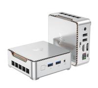 NiPoGi E2 Mini PC W-11 Pro,Ιntel Alder Lake N97(hasta 3.6GHz,15W TDP),16GB DDR4/512GB M.2 SSD,Mini Ordenadore 4K@60Hz Dual Display,HDMI 2.0, DP, WiFi, BT,Mini Computadora para Negocios/Escuela