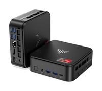 NiPoGi E3B Mini PC, AMD Ryzen 7 7730U 16GB DDR4 512GB SSD Mini Ordenador, Soporte Triple Monitor 4K@60Hz (HDMI 2.0/Type-C/DP 1.4), WiFi 6, BT 5.2 para Oficina Profesional y Empresa