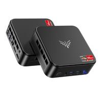 NiPoGi E3B Mini PC, AMD Ryzen 7 7730U 16GB DDR4 512GB SSD Mini Ordenador, Soporte Triple Monitor 4K@60Hz (HDMI 2.0/Type-C/DP 1.4), WiFi 6, BT 5.2 para Gaming Ligero, Oficina Profesional y Empresa