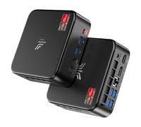 NiPoGi E3B Mini PC con AMD Ryzen 5 7430U (6C/12T hasta 4,3 GHz, Mejor Que 5500U/5650U/5675U), 16GB RAM/512 GB SSD Mini Ordenador de Sobremesa, WiFi 6/ BT 5.2/ Pantalla Triple 4K/ 1000 Mbps/W-11 Pro