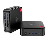 NiPoGi E3B Mini PC con ΑΜD Ryzen 5 7430U (6C/12T hasta 4,3 GHz, Mejor Que 5500U/5650U/5675U), 16GB RAM/512 GB SSD Mini Ordenador de Sobremesa, WiFi 6/ BT 5.2/ Pantalla Triple 4K/ 1000 Mbps/W-11 Pro