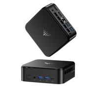 NiPoGi E3B Mini PC ΑΜD Ryzen 5 7530U (6C/12T hasta 4,5 GHz, Mejor Que 7430U/5500U/5650U/5675U), 16GB RAM/512 GB SSD,4K@60Hz Pantalla Triple WiFi 6/BT5.2 Mini Ordenador de Sobremesa