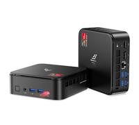 NiPoGi E3B Mini PC Ryzen 5 7430U(hasta 4,3GHz) 16GB DDR4 512GB M.2 SSD, Mini Computadora de Escritorio con W11 Pro|4K Triple Display|WiFi 6|BT5.2 para Geschäftsbüros, Design, Heimkino