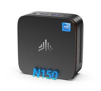 NiPoGi Mini PC E1 Twin Lake N150 (Βeats N100,3,6 GHz) 16 GB RAM/512GB M.2 SSD W-11 Pro, HDMI 2.0+DP 1.4 Mini Ordenador de Sobremesa WiFi 5, BT4.2/RJ45,4K @60HZ UHD Dual Display para Oficina