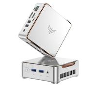 NiPoGi Essenx E2 Mini PC W-11 Pro,Ιntel Alder Lake N97(hasta 3.6GHz),16GB DDR4/1TB SSD,Mini Ordenadore 4K@60Hz Dual Display con HDMI/DP/WiFi/BT,Mini Computadora para Negocios/Escuela 0.27KG Solo