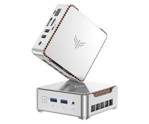 NiPoGi Essenx E2 Mini PC W-11 Pro,Ιntel Alder Lake N97(hasta 3.6GHz),16GB DDR4/1TB SSD,Mini Ordenadore 4K@60Hz Dual Display con HDMI/DP/WiFi/BT,Mini Computadora para Negocios/Escuela 0.27KG Solo