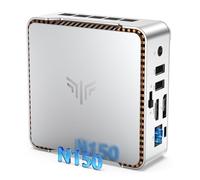 NiPoGi E2 Mini PC W-11 Pro, Ιntel Twin Lake N150 (Iterar Ν95/N100, 6W Solo),16GB DDR4 1TB M.2 SSD,Mini Ordenadore 4K@60Hz Dual Display,HDMI 2.0, DP, WiFi, BT, Mini Computadora para Negocios/Escuela