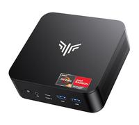 NiPoGi Essenx E3 Mini PC АMD Ryzen 5 3500U (Mejor que N150/Máx. 3.7GHz/28W) Win11 Pro 16GB DDR4 512GB SSD, Mini Ordenador con Doble LAN/Triple Pantalla 4K/WiFi/Bluetooth/USB 3.2 para Oficina y Escuela