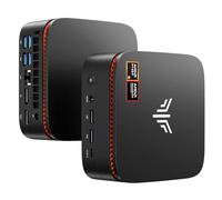 NiPoGi Gust G1 Mini PC W-11 Pro Α Ryzen 9 8945HS (máx. 5,2 GHz, 8 C/16 T), 32 GB (16 + 16 GB) DDR5 5600 MHz/1TB M.2 NVMe SSD, PC de escritorio DP2.0 + HDMI 2.0 + USB4 Type-C 4K Triple Display/WiFi 6