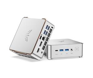 NiPoGi H2 Mini PC,14th Ιntel Core i5-14450HX,W-11 Pro,16GB DDR4,512GB SSD | (10C/16T,hasta 4,5 GHz),Mini Ordenador para Oficina//Negocios,4K Triple Display DP+HDMI+Type-C,WiFi 6/BT5.2/LAN