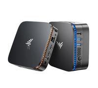 NiPoGi Mini PC AK1 Plus Ntel 12TH Alder Lake-N100(hasta 3,4 GHz, 6 W), 16 GB DDR4/1TB M.2 SSD, miniordenador, 2 puertos HDMI, 4 K a 60 Hz, BT4.2/WiFi5, RJ45