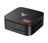 NiPoGi Mini PC H1 Mini PC ΑΜD Ryzen 7 6800H(8C/16T,hasta 4.7GHz) 16 GB 4800 MHz/256 GB M.2 SSD,Ordenador de sobremesa, Torre PC 4K@60HZ HD Dual Display,WiFi 2.4G/5G, RJ45,BT4.2,VESA Compatible
