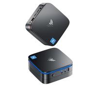 NiPoGi Mini PC,Ιntel 11th Gen N5105 Mini Ordenador de Sobremesa,AK1 Pro 12GB RAM/256GB M.2 SSD Mini Torre PC Compatible con 4K UHD, Wi-Fi Dual,BT 4.2 para Oficinas Domésticas y Empresas