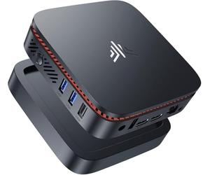 NiPoGi Mini PC Ιntel Alder Lake N100 (hasta 3,4 GHz) 12 GB LPDDR5 4800 MHz/256 GB M.2 SSD,Ordenador de sobremesa, Torre PC 4K@60HZ HD Dual Display,WiFi 2.4G/5G, RJ45,BT4.2,VESA Compatible