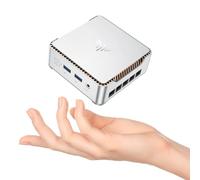 NiPoGi Mini PC Windows 11 Pro, Intel Celeron N5105 Prozessor (bis zu 2,9 GHz) Mini Computer, 16 GB DDR4 512 GB M.2 SSD Business Mini PC, Support 4K UHD Triple Display, Dual WiFi, Gigablit Ethement