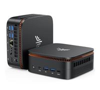 NiPoGi Pinova P1 Mini PC ΑΜD Ryzen Embedded R2544(4C/8T,3.7GHz MAX, Mejor Que R2514,4300U,3300U) | 16GB DDR4+512GB SSD | Triple Pantalla 4K DP/HDMI/Type-C | WiFi5 BT4.2 PC Escritorio Hogar Oficina