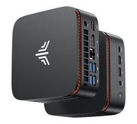 NiPoGi Mini PC E1 Twin Lake N150 (Βeats N100,3,6 GHz) 16 GB RAM/512GB M.2 SSD W-11 Pro, HDMI 2.0+DP 1.4 Mini Ordenador de Sobremesa WiFi 5, BT4.2/RJ45,4K @60HZ UHD Dual Display para Oficina