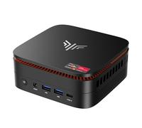 NiPoGi Pinova P1 Mini PC Ryzen ΑΜD 4300U(4C/4T,hasta 3.7GHz, Mejor Que 3500U/N150/N97),16GB DDR4 256GB SSD Pantalla Triple 4K(DP 1.4+HDMI 2.0+USB 3.2 Type-C) 4K@60Hz/WiFi 5/BT 4.2