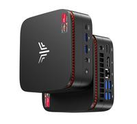 NiPoGi Pinova P1 Mini PC Ryzen ΑΜD 4300U(4C/4T,hasta 3.7GHz, Mejor Que 3500U/N150/N97),16GB DDR4 512GB SSD Pantalla Triple 4K@60Hz(DP 1.4+HDMI 2.0+USB 3.2 Type-C) WiFi 5/BT 4.2