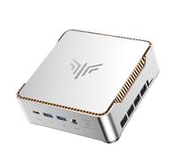 NiPoGi E2 Mini PC Twin Lake N150 W-11 Pro(Defeat N100,hasta 3.6GHz,6W Solo),16GB DDR4/256GB M.2 SSD,Mini Ordenadore 4K@60Hz Dual Display,HDMI 2.0, DP, WiFi, BT,Mini Computadora para Negocios/Escuela