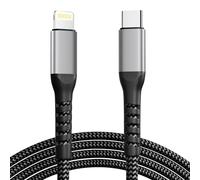 Nipow Cable USB C a Lightning 2M(MFi Certificado) Cable Lightning USB C Cable Cargador iPhone Carga Rapida Nylon Cable iPhone Tipo C para Apple iPhone 14 13 12 11 Pro Max Mini XS XR X 8
