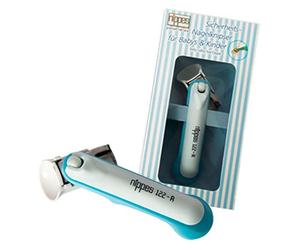 Nippes Cortaúñas de seguridad para bebés y niños Azul