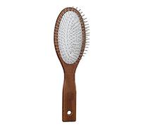 nippes Solingen Cepillo neumático, mango de madera de haya, pasadores de doble cabeza de acero