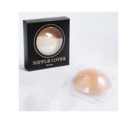 Nipple Covers, 3 Pairs of Nipple Pads, Reusable Self-Adhesive Slim Nipple Pads, Bulk Silicone Solid Breast Stickers Anti-Fade