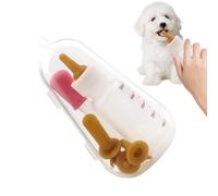 Nipple Puppy Feeder, Puppy Milk Feeder, Multifunctional Pet Feeding Syringe, new born Puppy Feeding Syringe, Pet Feeding Bottle with Silicone Head, 9.84x5.91x1.18 Inches Nursing Bottle for Kittens