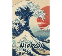 Nippon: Japanese Art Aesthetic Notebook | The Great Wave Ukiyo-e Style | Wide Ruled Journal for Anime Fans | 100 Pages (6x9)
