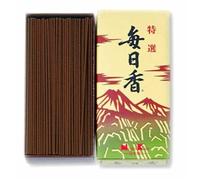 Nippon Kodo, Incienso Japonés Mainichiko Montañas, Incienso de Agar (Aloe), Caja Grande de Incienso 130g.