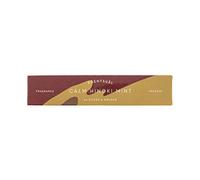 nippon kodo Incienso Japonés Scentsual Aroma Menta Hinoki Calmante 30 Barritas, 25 Minutos, Incluye Quemador de Incienso Natural
