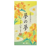 NIPPON KODO | Incienso Yume no Yume, Varillas de Incienso Natural Japonés, Fragancia de Fresia, Aproximadamente 200 Piezas