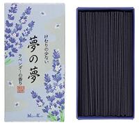 nippon kodo | Incienso Yume no Yume, Varillas de Incienso Natural Japonés, Fragancia de Lavanda, Aproximadamente 200 Piezas
